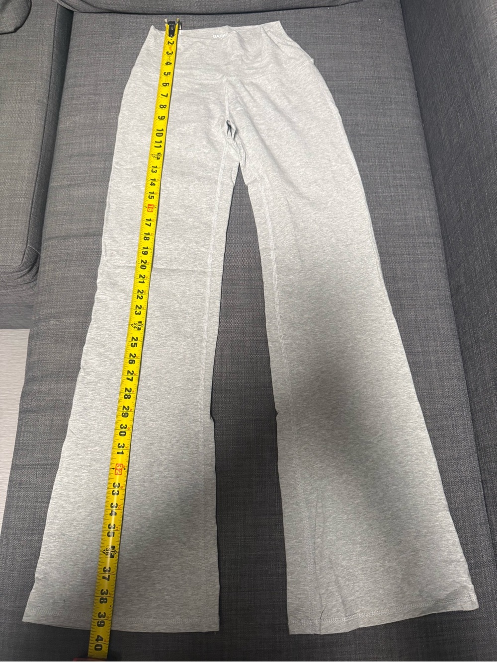 Garage Flare Leg Lounge Pants - Light Gray